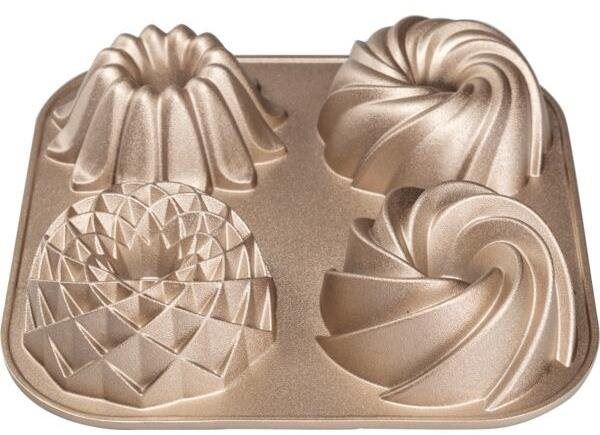 Pečicí forma ilios Bakery nr. 5 Forma na bábovku 4 tvary 24 x 24 cm