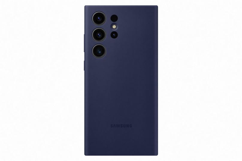 Kryt na mobil Samsung Galaxy S23 Ultra Silikonový zadní kryt Navy