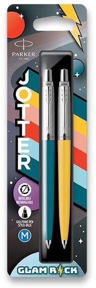 Kuličkové pero PARKER Jotter Originals Glam Rock '70s Blue/Yellow