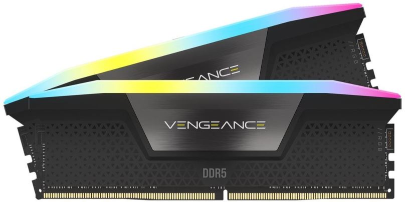 Operační paměť Corsair 64GB KIT DDR5 5600MT/s CL40 Vengeance RGB Black XMP