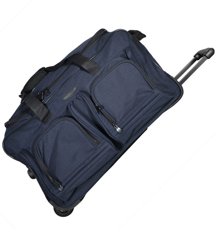 Cestovní taška na kolečkách MEMBER'S TT-0005 - modrá
