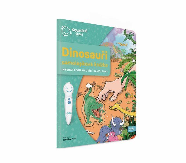Kouzelné čtení Kouzelné čtení Samolepková knížka Dinosauři