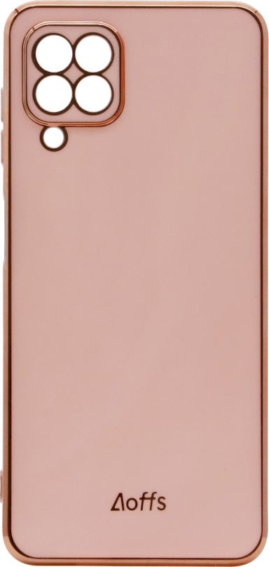 Kryt na mobil iWill Luxury Electroplating Phone Case pro Galaxy A22 Pink