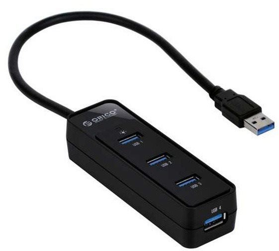 USB Hub ORICO W5PH4-U3-V1-BK-BP-CZ