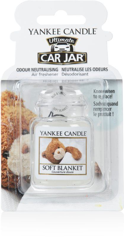 Vůně do auta YANKEE CANDLE Soft Blanket 24 g