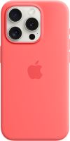 Kryt na mobil Apple iPhone 15 Pro Silikonový kryt s MagSafe světle melounový