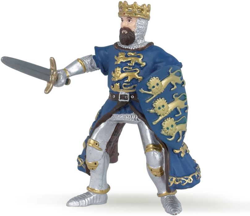 Figurka PAPO Král Richard modrý