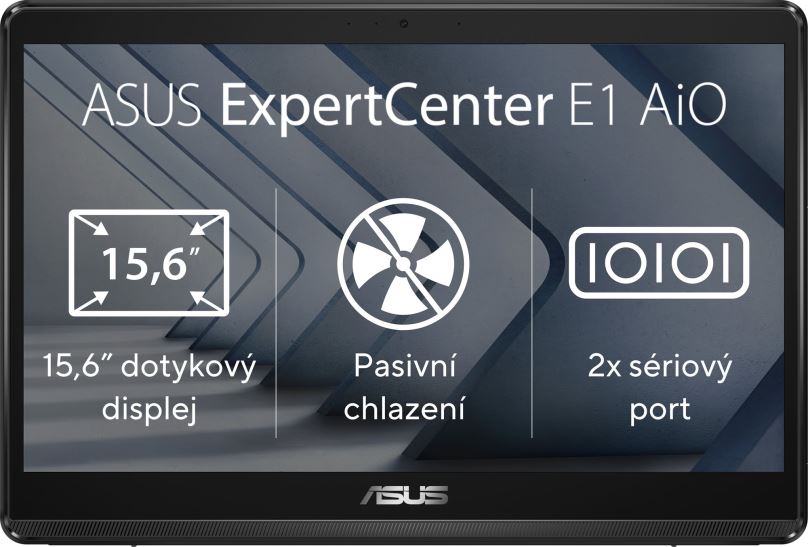 All In One PC ASUS ExpertCenter E1 Black dotykový
