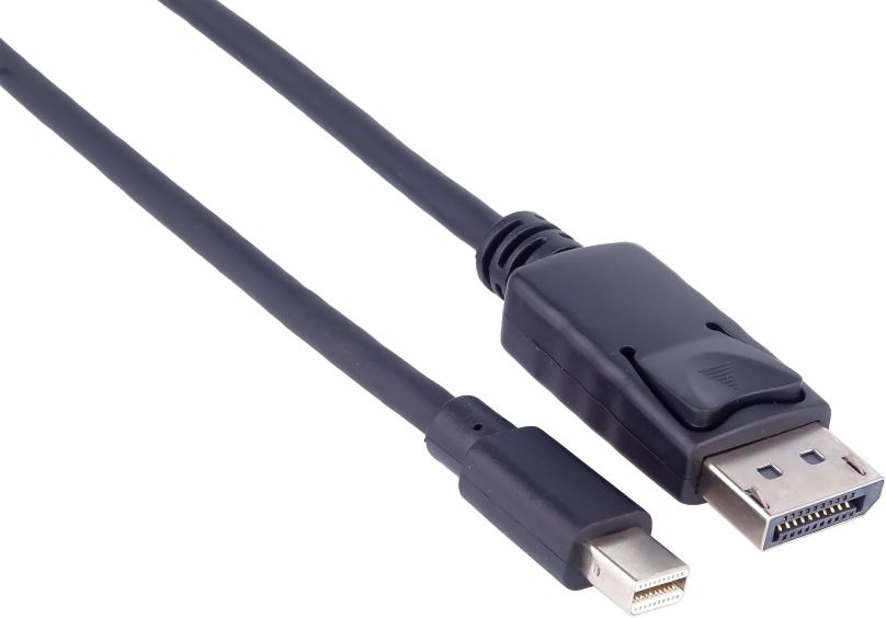 Video kabel PremiumCord mini DisplayPort - DisplayPort propojovací, stíněný, 2m