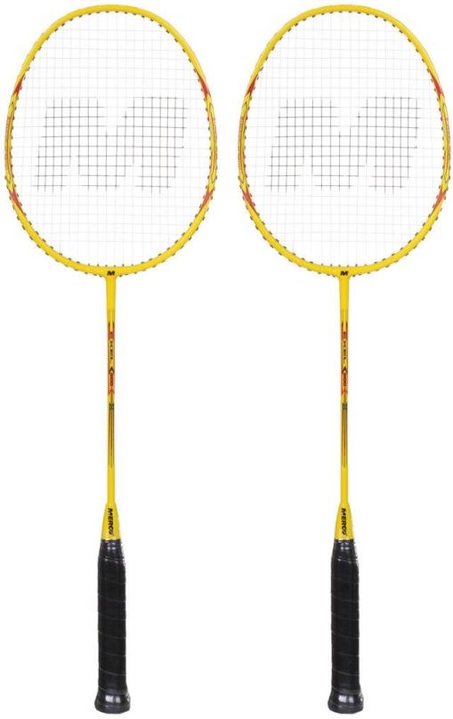 Badmintonová raketa Merco Exel set žlutá