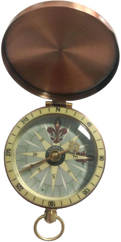 Kompas Acra Kompas s celokovovým pouzdrem