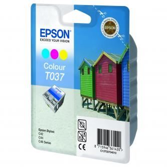 Cartridge Epson T037 barevná, pro Stylus Color C42 UX/SX