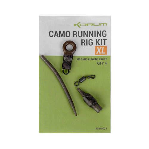 KORUM Sada na montáž Camo Running Rig Kit XL 4ks