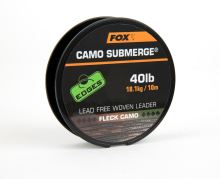 FOX Šňůrka Camo Submerge Lead Free Leaders 40lb 10m Fleck Camo