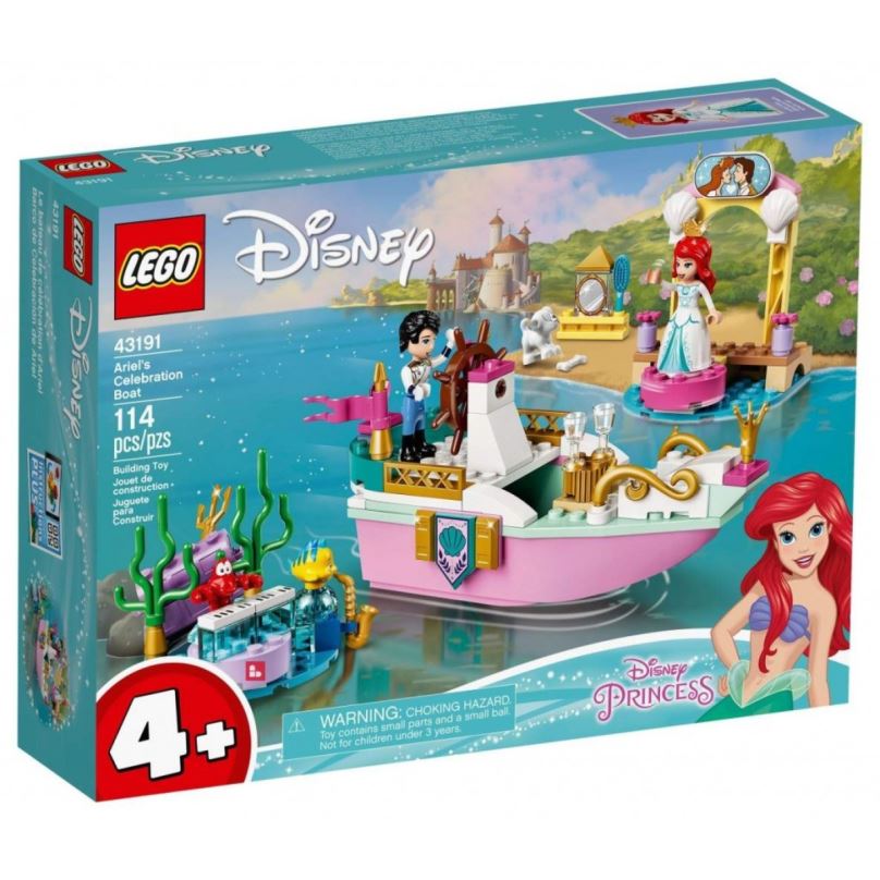 LEGO stavebnice LEGO Disney Princess 43191 Arielina slavnostní loď