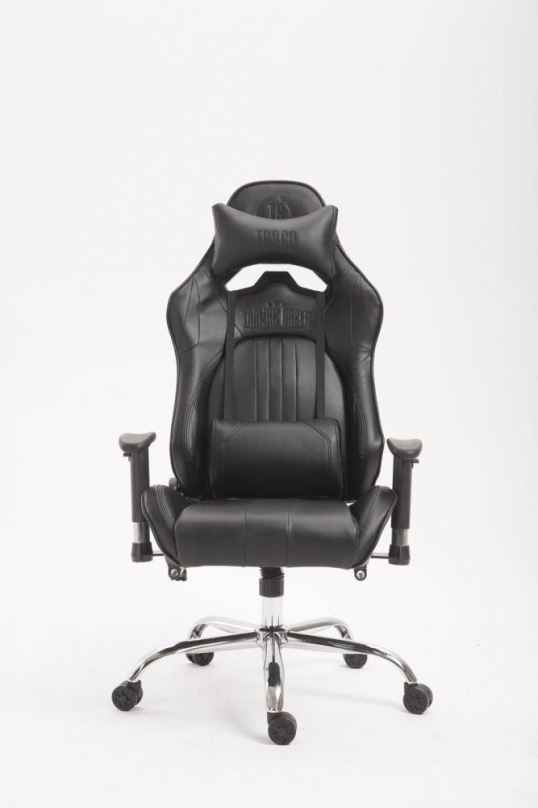 Herní židle BHM GERMANY Racing Edition, syntetická kůže, černá
