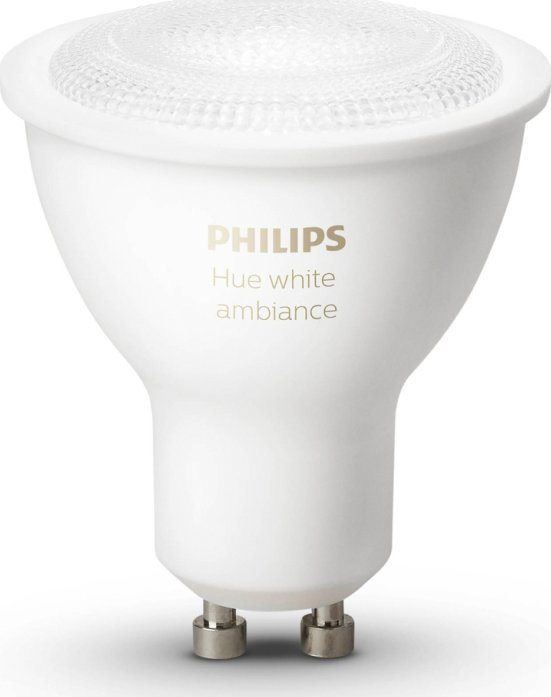 LED žárovka Philips Hue White Ambiance 4.3W GU10