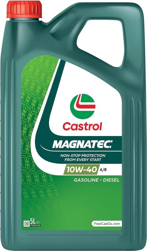 Motorový olej CASTROL Magnatec 10W-40 A3/B4 5 lt