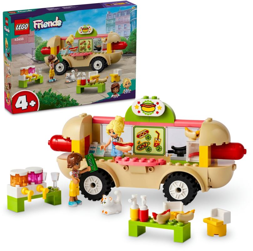 LEGO stavebnice LEGO® Friends 42633 Pojízdný stánek s hot dogy