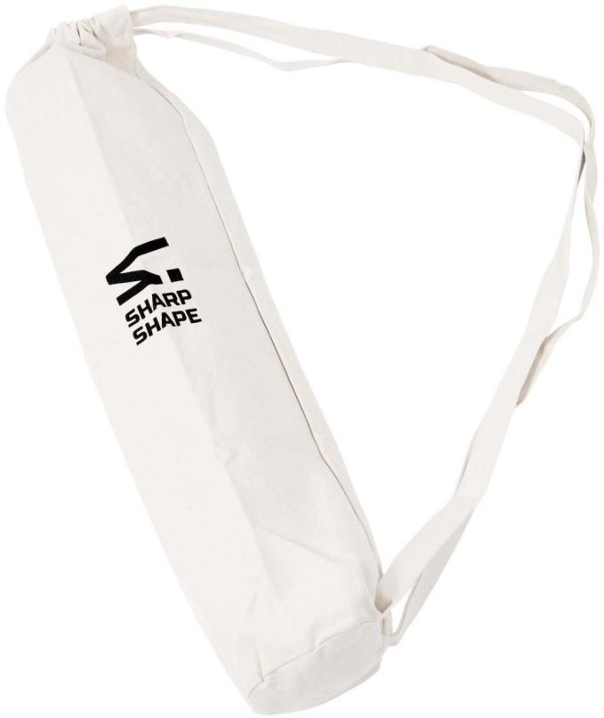 Taška Sharp Shape Canvas Yoga bag white