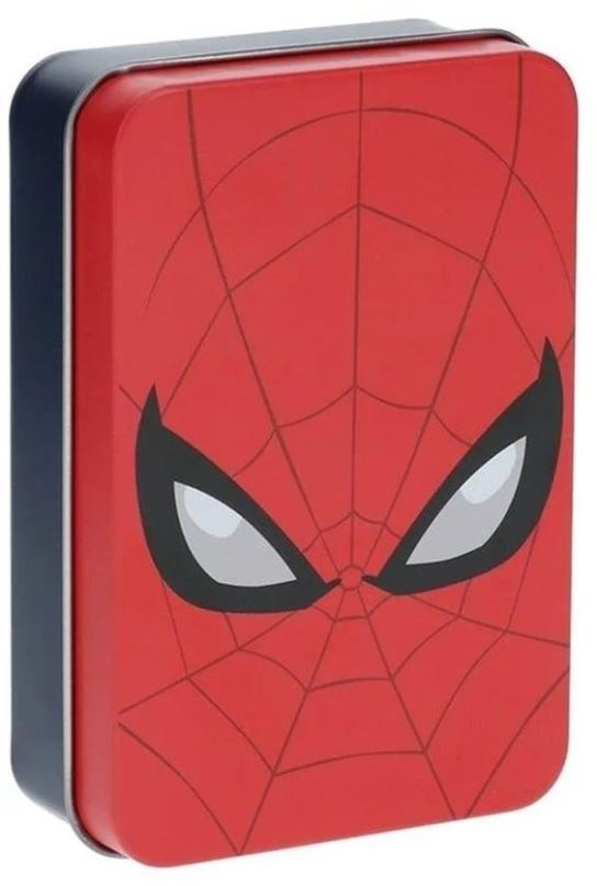 Karetní hra Spiderman - hrací karty v plechové krabičce