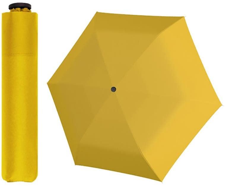 Deštník DOPPLER Zero99 žlutý ultralehký skládací mini