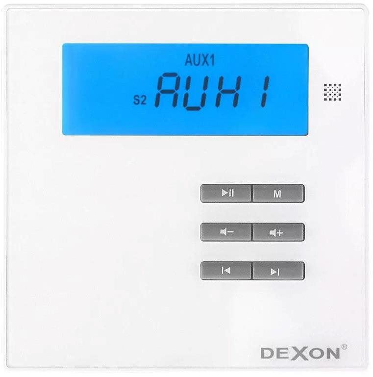 HiFi zesilovač Dexon - zesilovač do sauny 2x 17 W, White