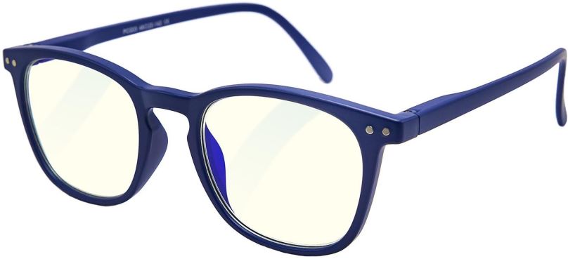 Brýle na počítač GLASSA Blue Light Blocking Glasses PCG 03, dioptrie: +4.00 modrá