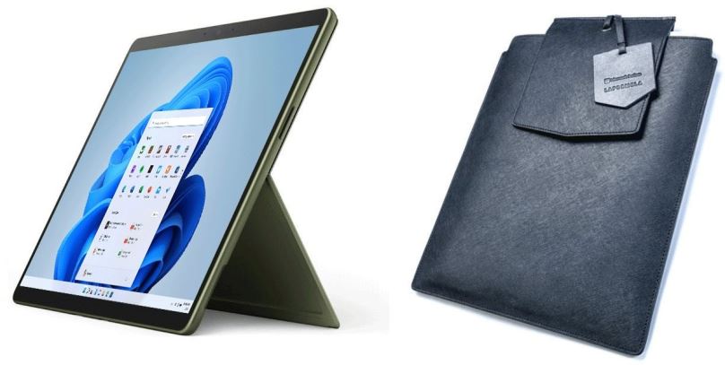 Tablet PC Microsoft Surface Pro 9 2022 256GB 8GB Forest Pine + obal LAFORMELA