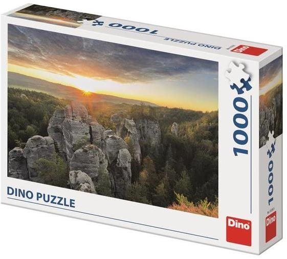 Puzzle Dino skalnaté stěny 1000 puzzle