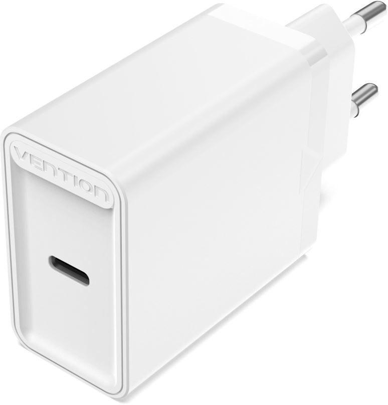 Nabíječka do sítě Vention 1-port USB-C Wall Charger (30W) White