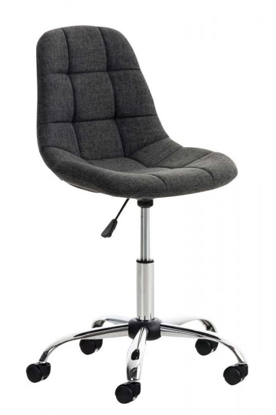 Kancelářská židle BHM GERMANY Emil, tmavě šedá