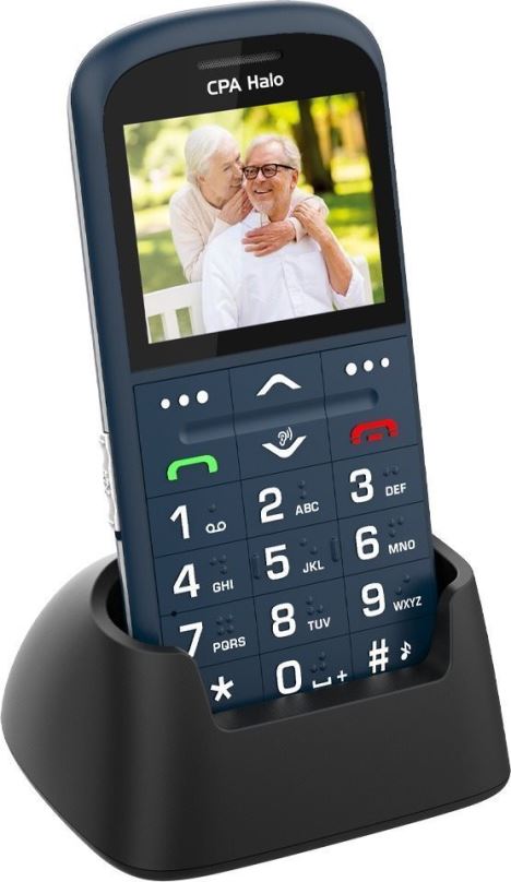 Mobilní telefon CPA Halo 11 Pro Senior modrá
