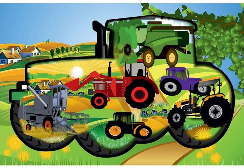 Puzzle Puzzle "Traktor"