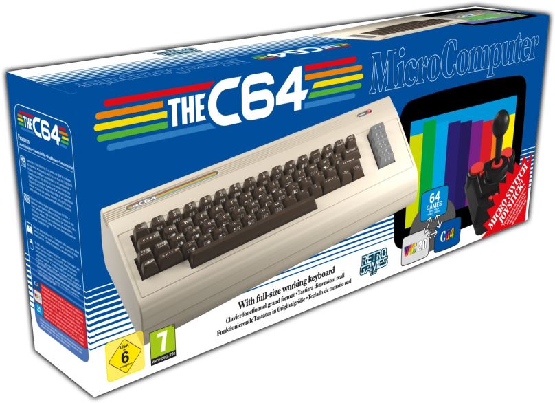 Herní konzole Retro konzole Commodore C64 Maxi
