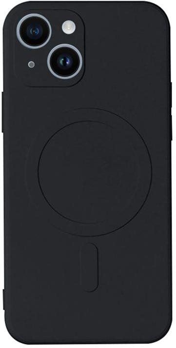 Kryt na mobil TopQ Kryt iPhone 14 Plus s MagSafe černý 85044