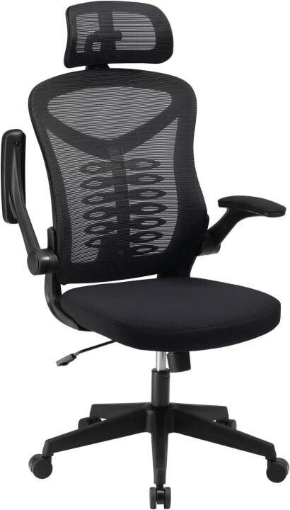 Kancelářská židle HAWAJ Chief s opěrkou hlavy, černá
