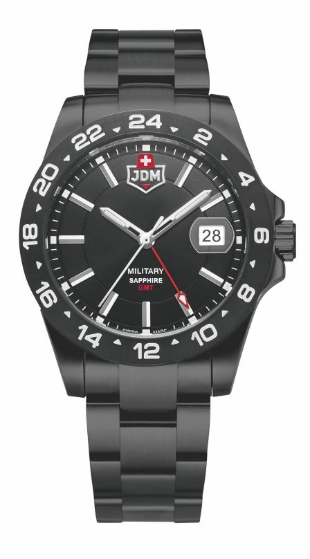 Pánské hodinky JDM Military Delta 24, černé