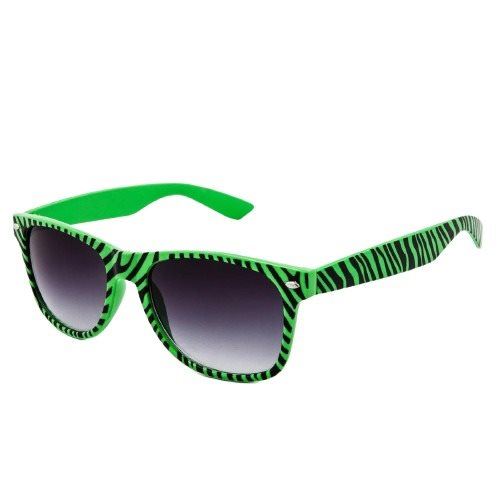 Sluneční brýle OEM Sluneční brýle Nerd zebra zelené