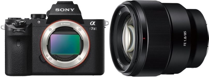 Digitální fotoaparát Sony Alpha A7 II + FE 85mm f/1.8
