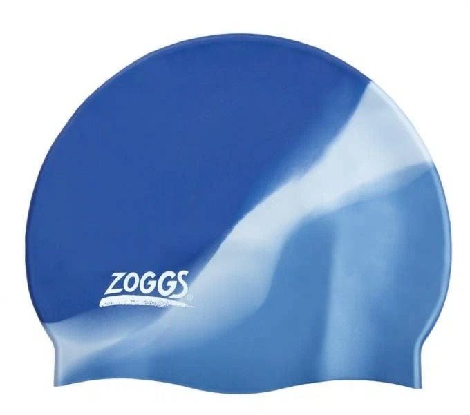 Plavecká čepice Zoggs SILICONE MULTI COLOR tmavě modrá