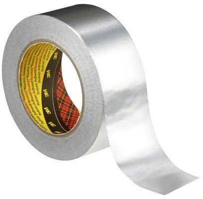 Lepicí páska 3M™ hliníková lepicí páska 1436, stříbrná, 50 mm x 50 m