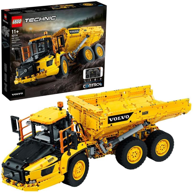 LEGO stavebnice LEGO® Technic 42114 Kloubový dampr Volvo 6x6