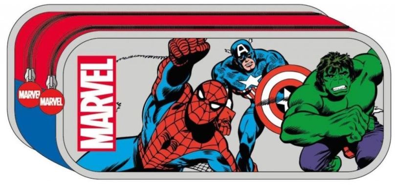 Penál Marvel Avengers: Three Heroes - penál na tužky