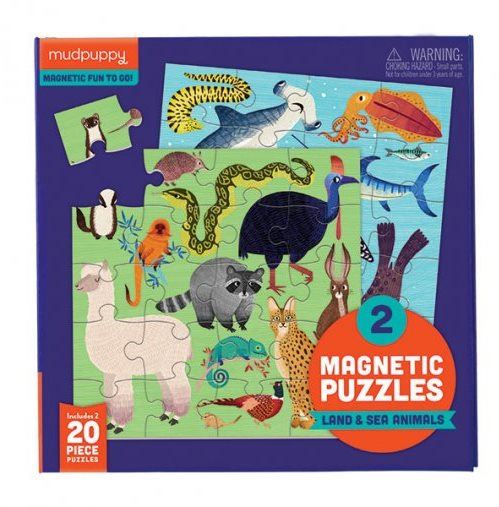 Puzzle Magnetické puzzle - Zvířata