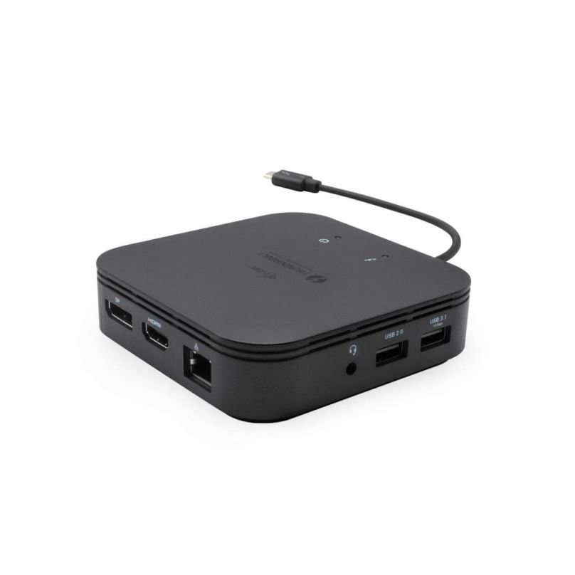 Dokovací stanice i-tec Thunderbolt 3 Travel Dock Dual 4K Display with Power Delivery 60W + i-tec Univ. Charger 77W