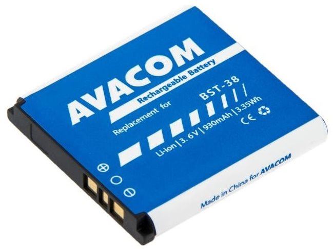 Baterie pro mobilní telefon Avacom pro Sony Ericsson S510i, K770 Li-Ion 3,6V 930mAh (náhrada BST-38)