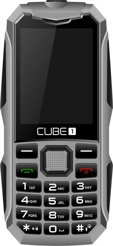 Mobilní telefon CUBE1 X100 šedá