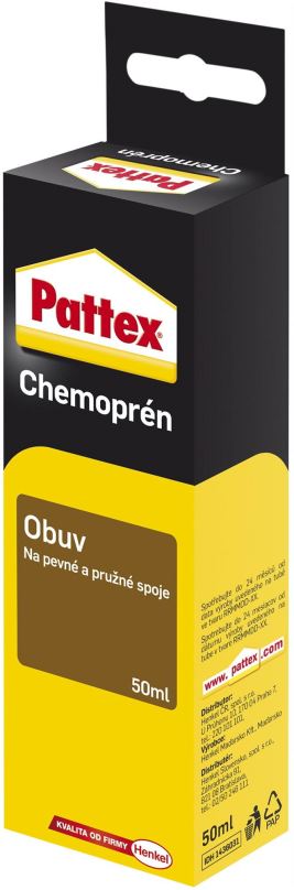 Lepidlo PATTEX Chemoprén obuv 50 ml