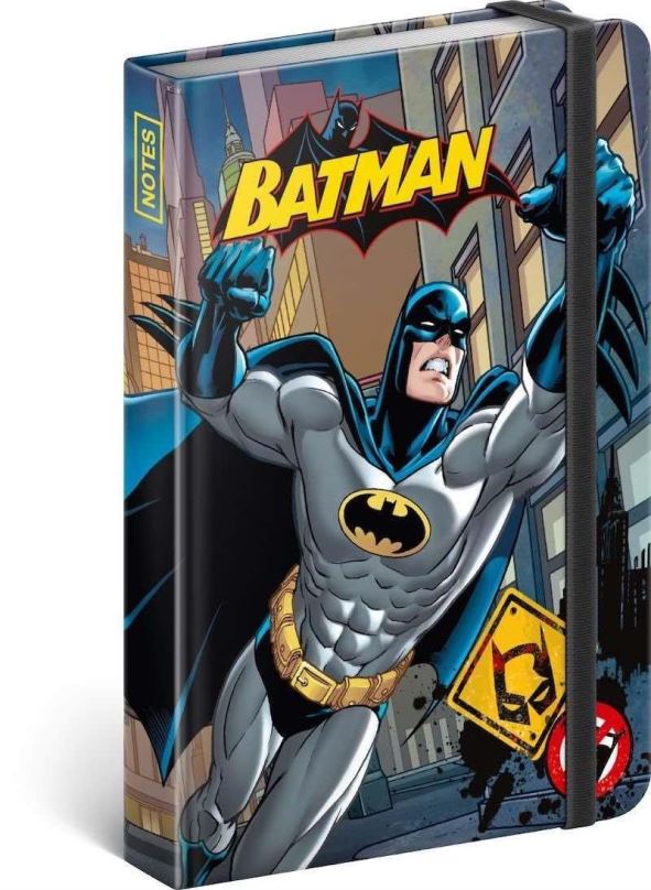 Zápisník PRESCOGROUP Batman – Power, linkovaný, 11 x 16 cm